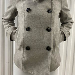 Grey winter jacket, used